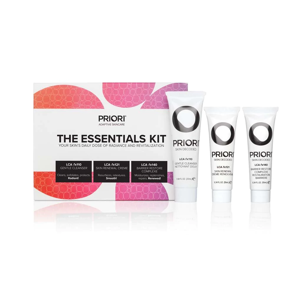 The Essentials Kit (LCA Cleanser, Skin Renewal, Barrier Restore)